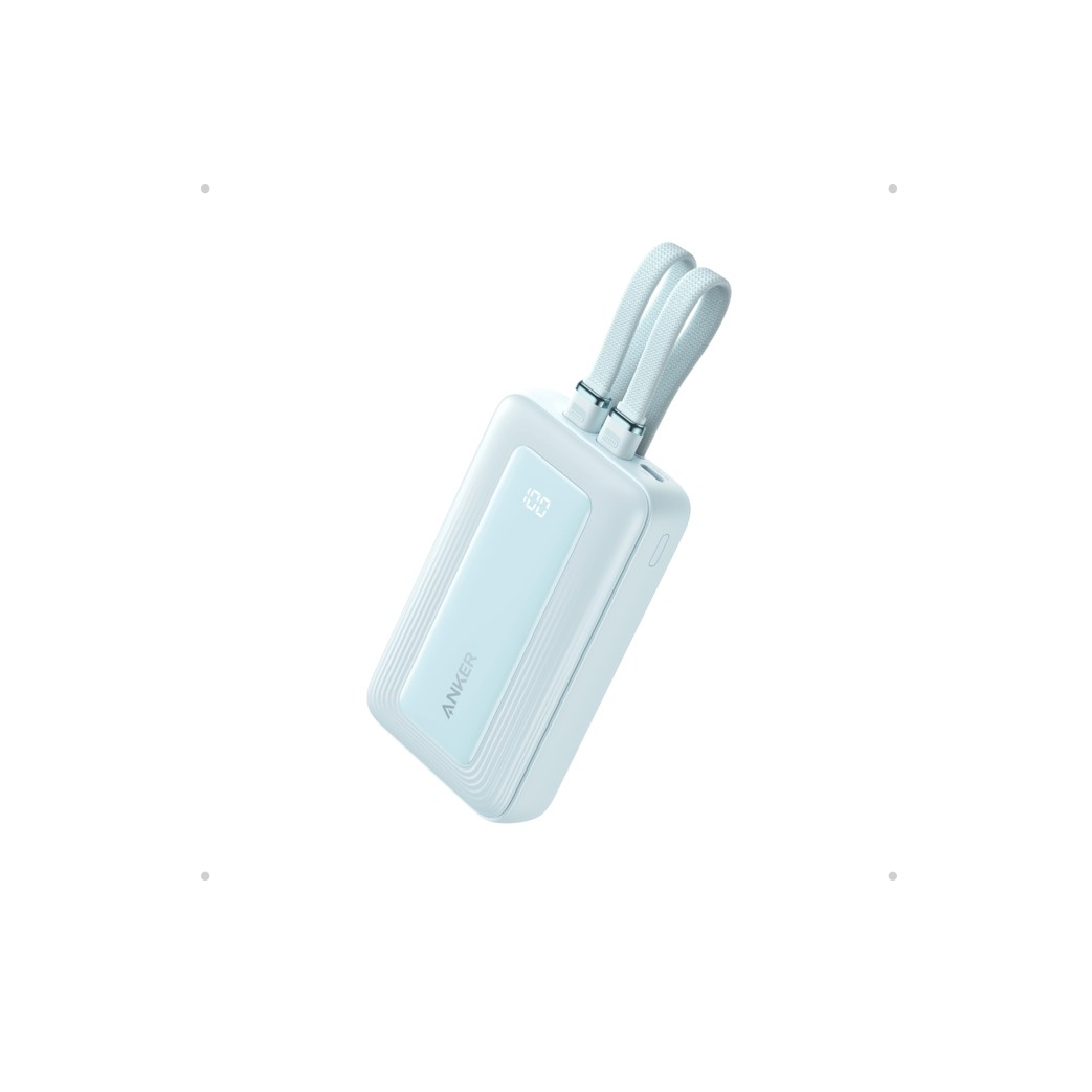 Anker Zolo Power Bank (10K, Built-In USB-C and Lightning Cable)